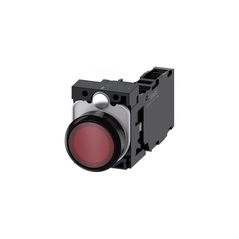 Siemens Siemens 3SU1102-0AB20-1FA0 – SIRIUS ACT 3SU1 22 mm complete commanding or signalling device