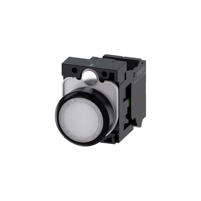 Siemens Siemens 3SU1102-0AB60-3BA0 – SIRIUS ACT 3SU1 22 mm complete commanding or signalling device