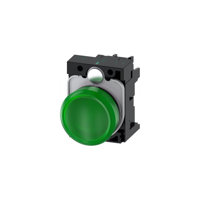 Siemens Siemens 3SU1102-6AA40-1AA0 – SIRIUS ACT 3SU1 22 mm complete commanding or signalling device