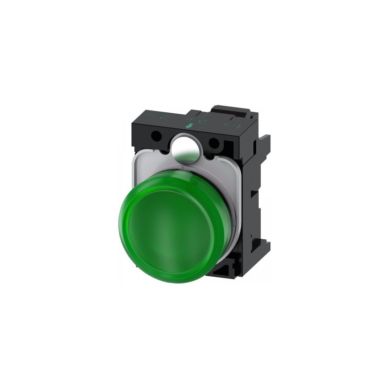 Siemens Siemens 3SU1102-6AA40-3AA0 – SIRIUS ACT 3SU1 22 mm complete commanding or signalling device