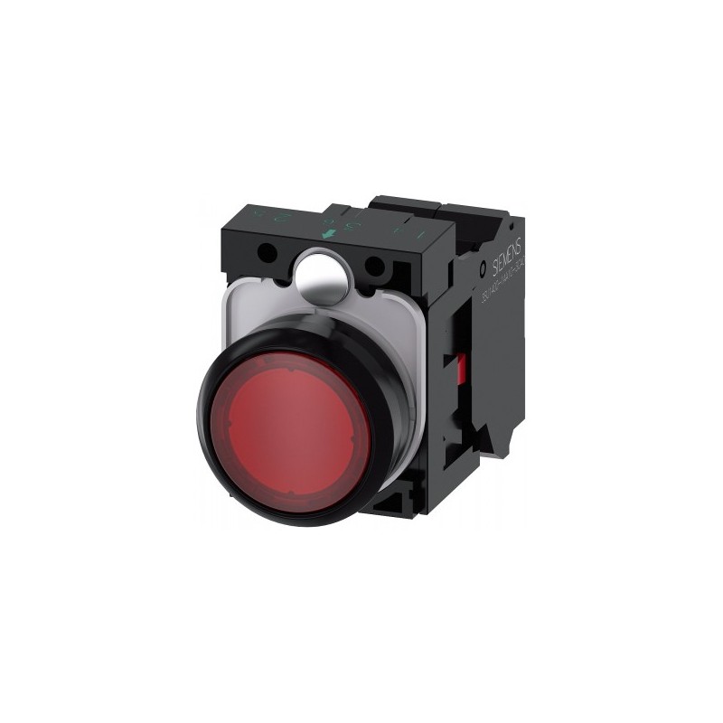Siemens Siemens 3SU1103-0AB20-3CA0 – SIRIUS ACT 3SU1 22 mm complete commanding or signalling device