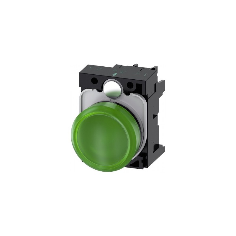 Siemens Siemens 3SU1106-6AA40-1AA0 – SIRIUS ACT 3SU1 22 mm complete commanding or signalling device