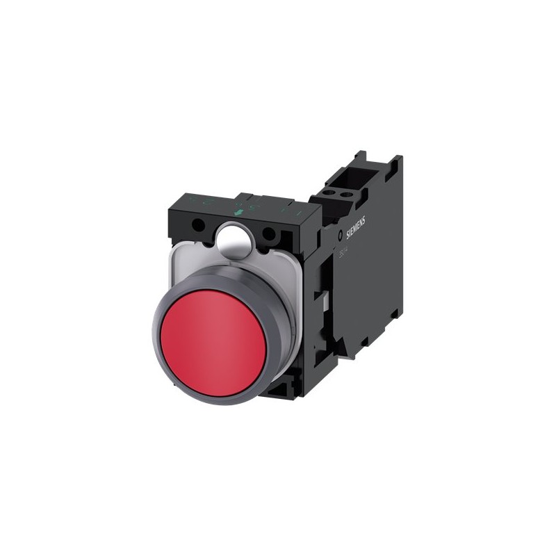 Siemens Siemens 3SU1130-0AB20-3FA0 – SIRIUS ACT 3SU1 22 mm complete commanding or signalling device