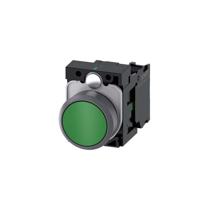 Siemens Siemens 3SU1130-0AB40-1BA0 – SIRIUS ACT 3SU1 22 mm complete commanding or signalling device