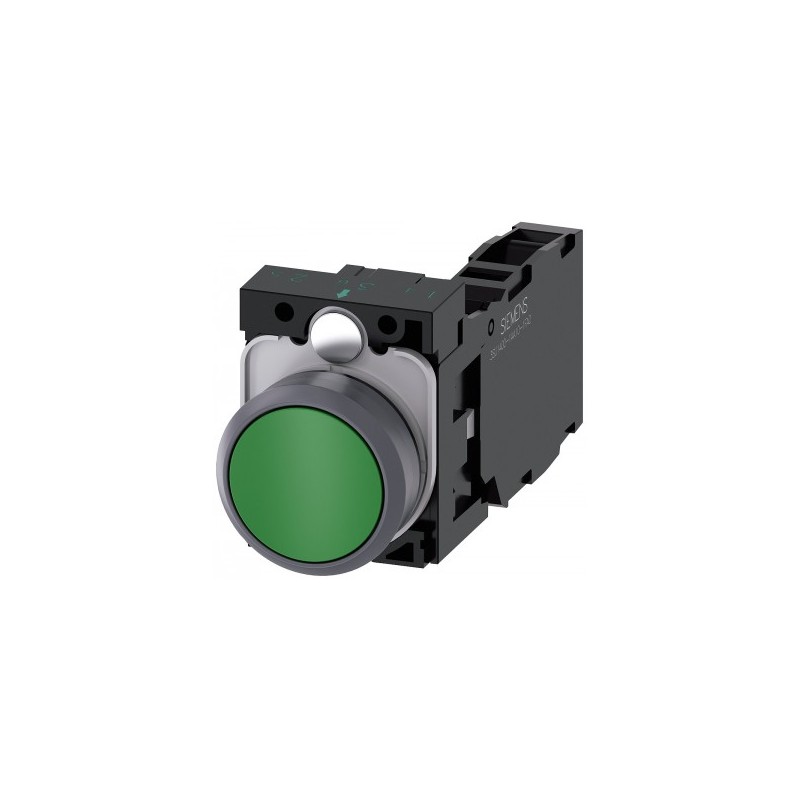 Siemens Siemens 3SU1130-0AB40-1FA0 – SIRIUS ACT 3SU1 22 mm complete commanding or signalling device