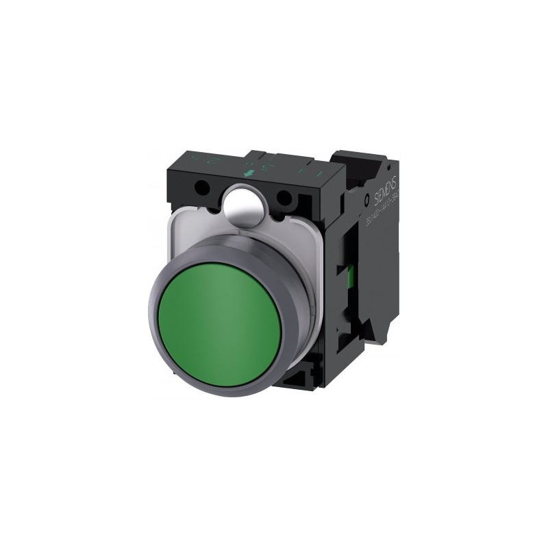 Siemens Siemens 3SU1130-0AB40-3BA0 – SIRIUS ACT 3SU1 22 mm complete commanding or signalling device
