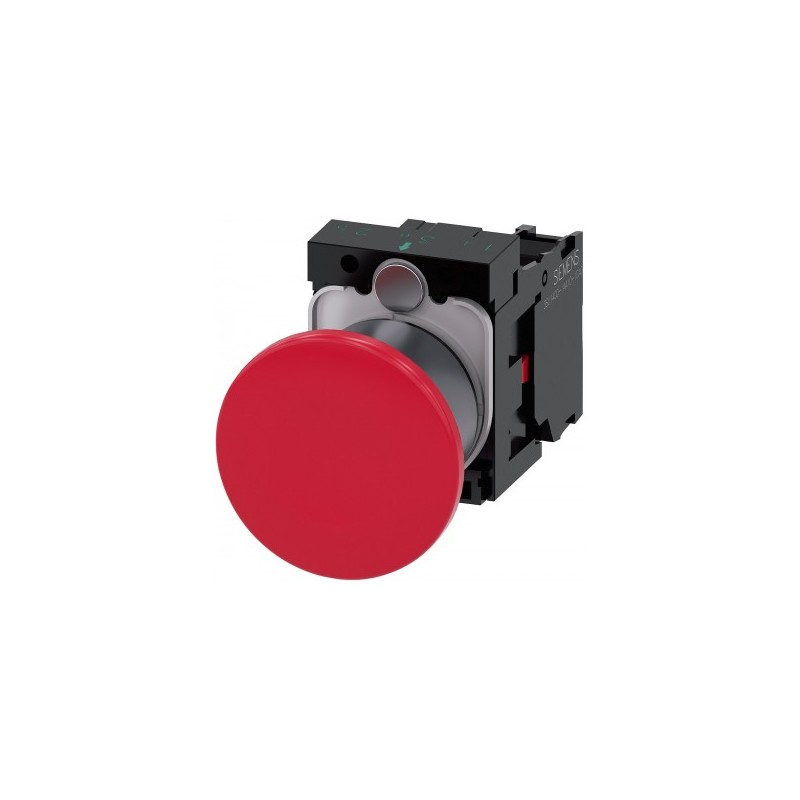 Siemens Siemens 3SU1130-1BA20-1CA0 – SIRIUS ACT 3SU1 22 mm complete commanding or signalling device