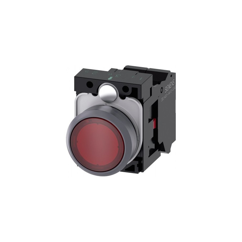 Siemens Siemens 3SU1132-0AB20-3CA0 – SIRIUS ACT 3SU1 22 mm complete commanding or signalling device