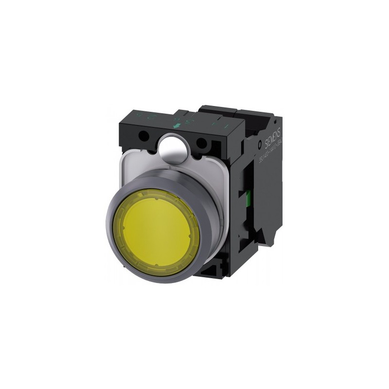 Siemens Siemens 3SU1132-0AB30-3BA0 – SIRIUS ACT 3SU1 22 mm complete commanding or signalling device