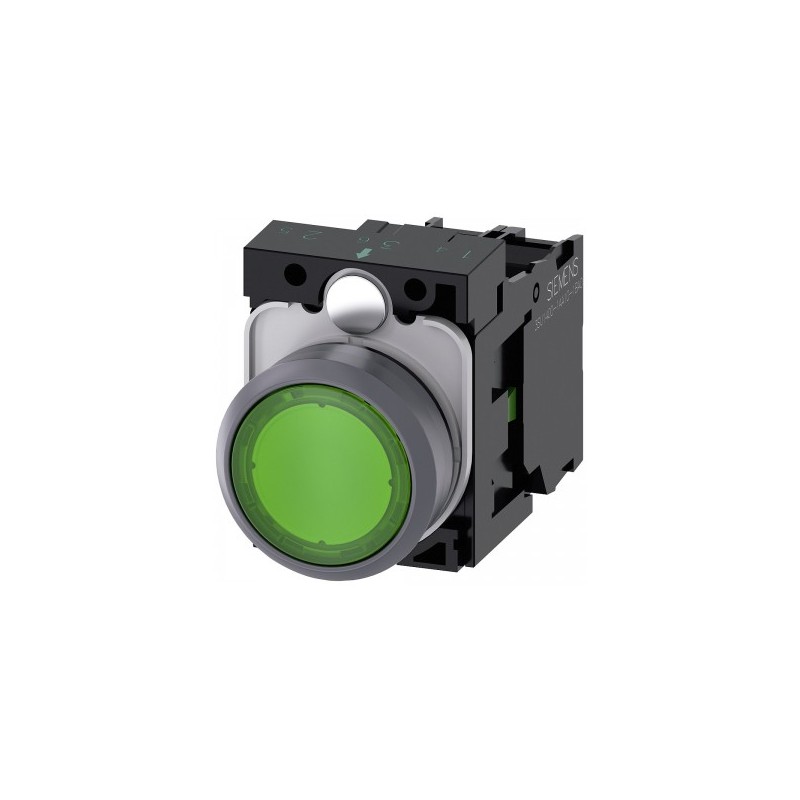 Siemens Siemens 3SU1132-0AB40-1BA0 – SIRIUS ACT 3SU1 22 mm complete commanding or signalling device