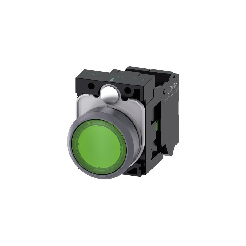 Siemens Siemens 3SU1132-0AB40-3BA0 – SIRIUS ACT 3SU1 22 mm complete commanding or signalling device
