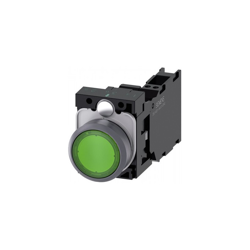 Siemens Siemens 3SU1132-0AB40-3FA0 – SIRIUS ACT 3SU1 22 mm complete commanding or signalling device
