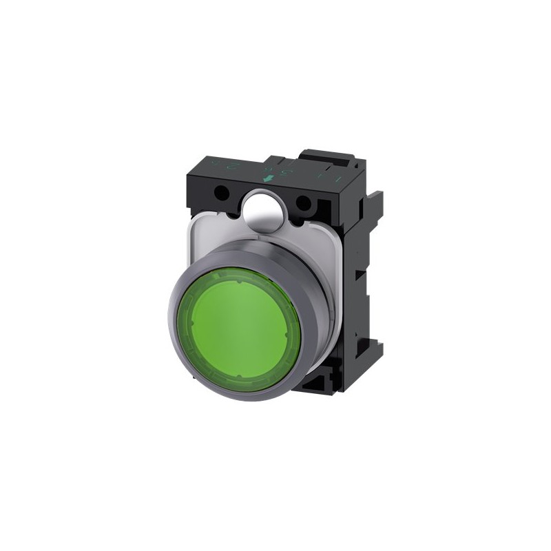 Siemens Siemens 3SU1132-0AD40-3AA0 – SIRIUS ACT 3SU1 22 mm complete commanding or signalling device