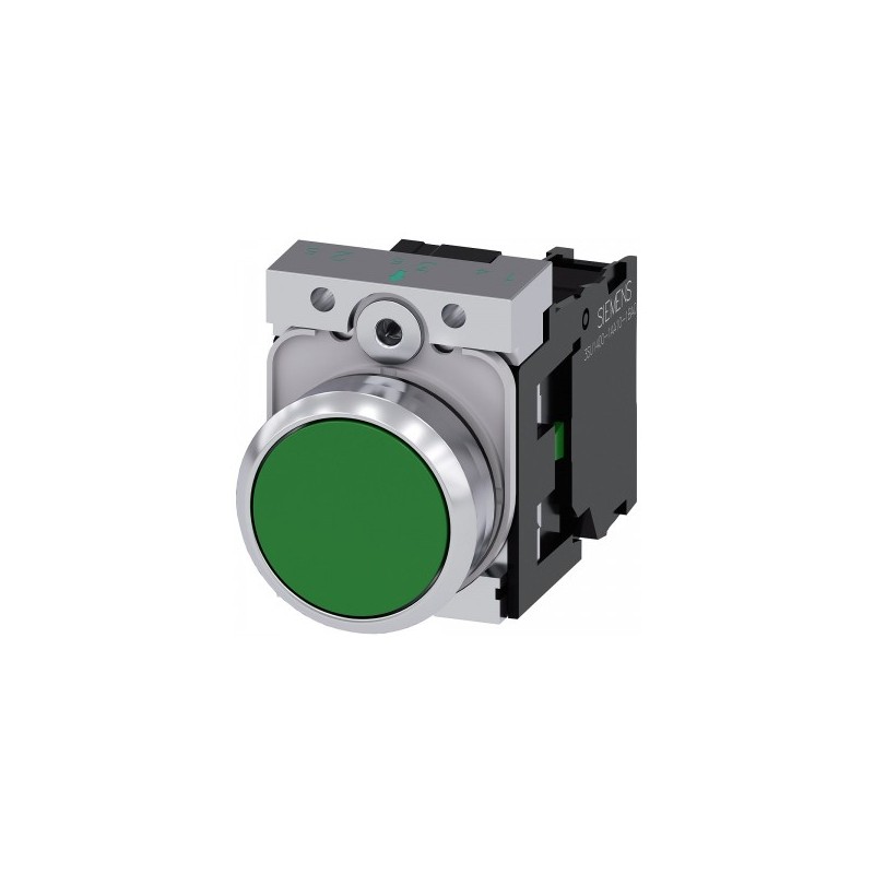 Siemens Siemens 3SU1150-0AB40-1BA0 – SIRIUS ACT 3SU1 22 mm complete commanding or signalling device