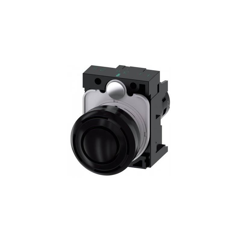 Siemens Siemens 3SU1200-6KB10-1AA0 – SIRIUS ACT 3SU1 22 mm compact commanding or signalling device