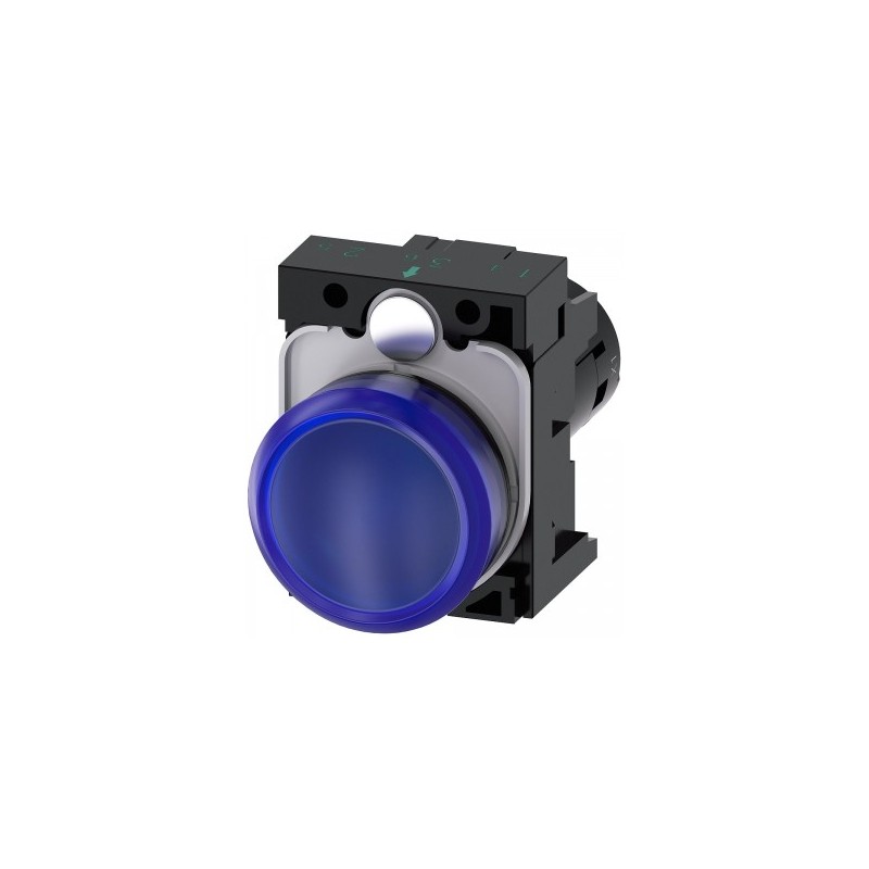 Siemens Siemens 3SU1201-6AB50-1AA0 – SIRIUS ACT 3SU1 22 mm compact commanding or signalling device