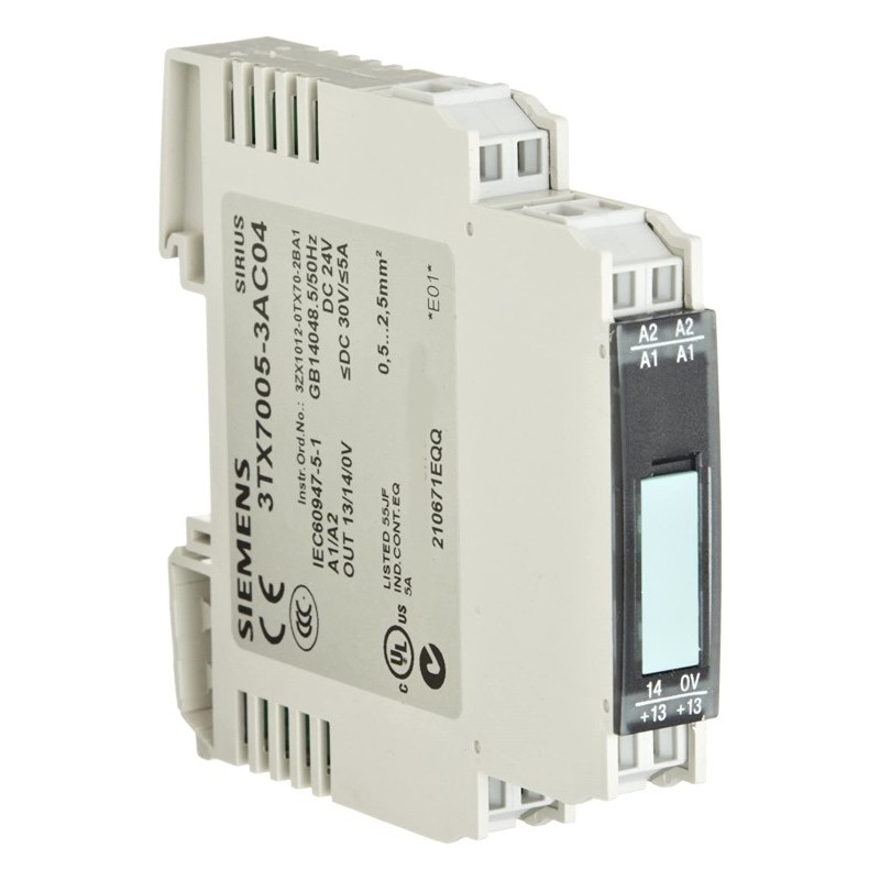 Siemens Siemens 3TX7005-3AC04 – SIRIUS 3TX7 coupling relay or interface module