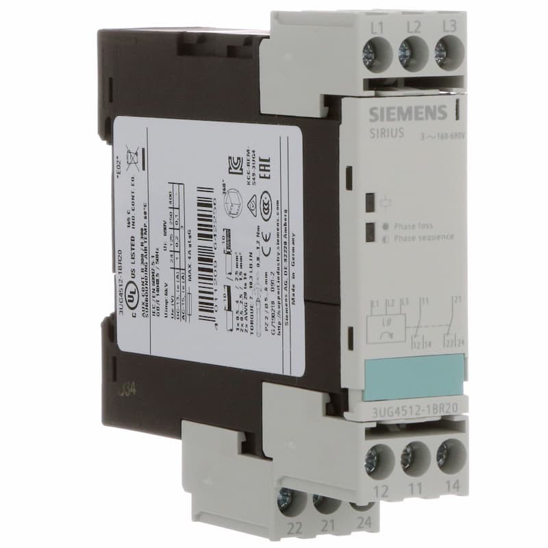 Siemens Siemens 3UG4512-1BR20 – SIRIUS 3UG monitoring relay or accessory