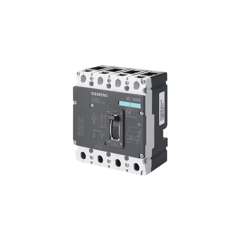 Siemens Siemens 3VL1796-2EA43-0AA0 – SENTRON 3VL molded-case circuit breaker