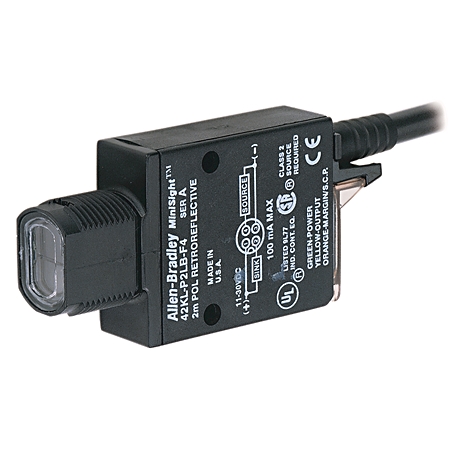 Allen-Bradley Allen-Bradley 42KL-F2LBSQ-A2 42KL MiniSight 18mm Compact Rectangular