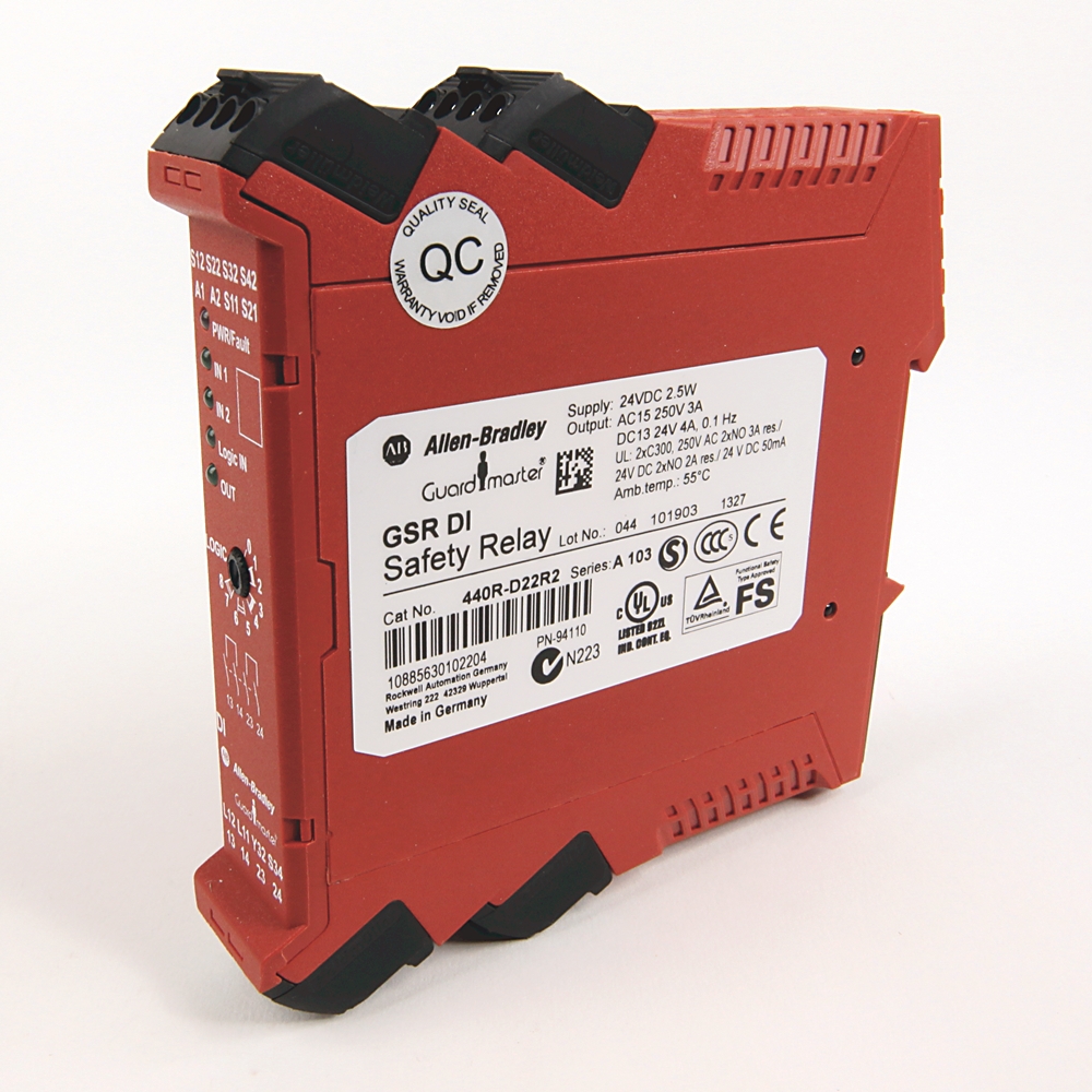 Allen-Bradley Allen-Bradley 440R-D22R2 Guardmaster Dual Input Safety Relay