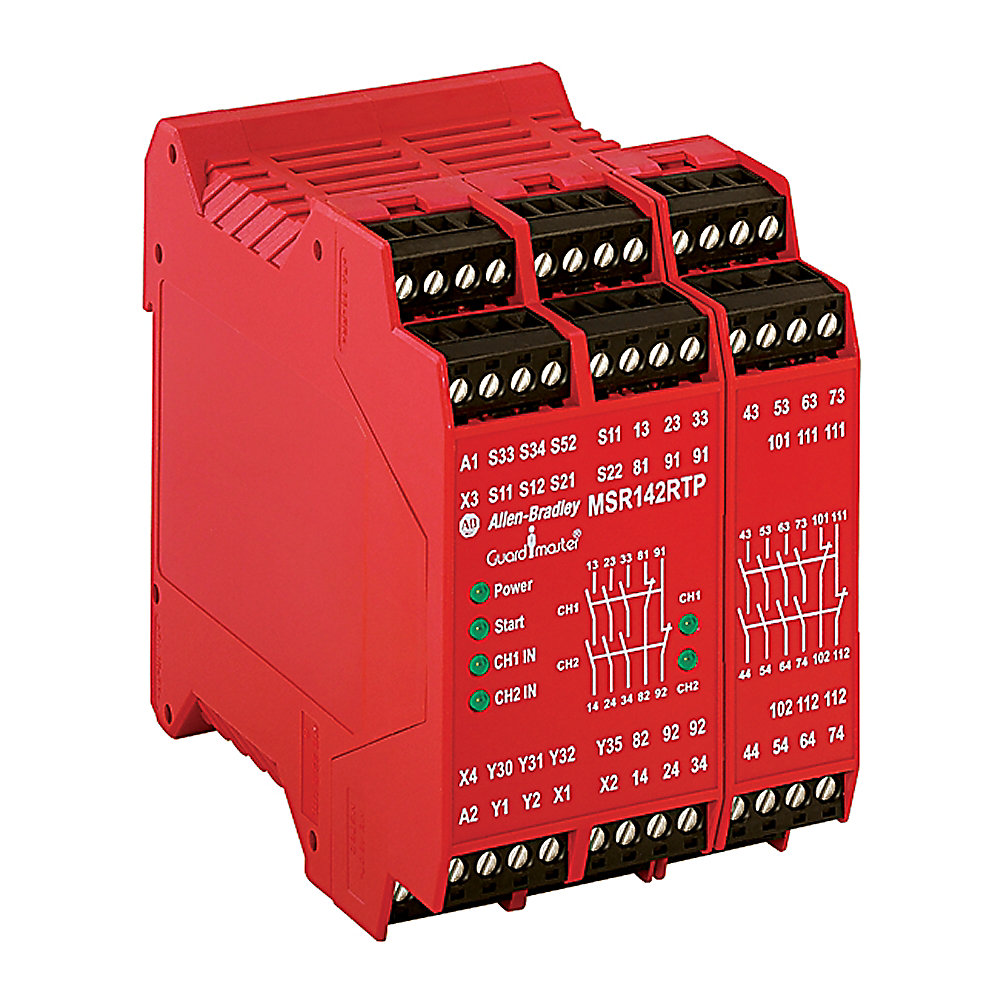 Allen-Bradley Allen-Bradley 440R-G23214 Guardmaster MSR142RTP Safety Relay