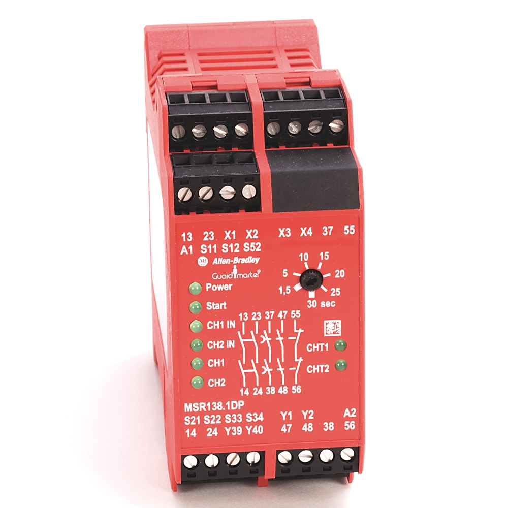 Allen-Bradley Allen-Bradley 440R-M23147 Guardmaster MSR138DP Safety Relay