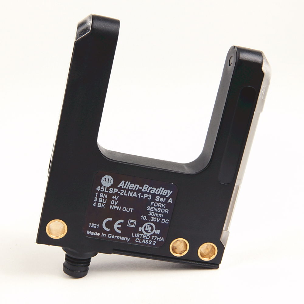 Allen-Bradley Allen-Bradley 45LSP-2LNA4-P4 Plastic Fork Style Photoelectric Sensor