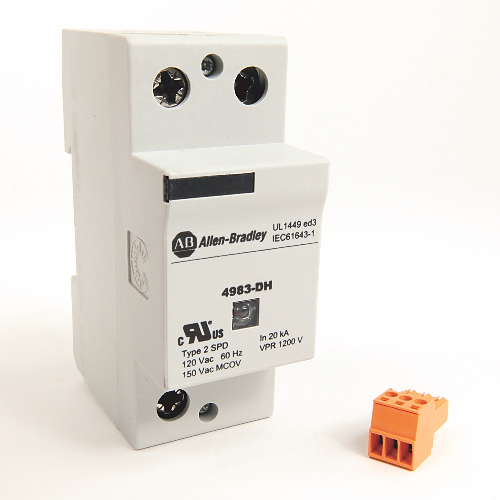 Allen-Bradley Allen-Bradley 4983-DH300-50 1Pole Din Mt Mcov 330 Ac