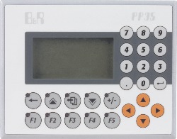 B&R B&R 4PP035.E300-36 Power Panel, 24 VDC, 153x120 mm, LC Display, 160x80 Pixel, 3 Zoll, Hintergrundbeleuchtung, 26 Tasten, 300 kByte SRAM, 1024 kByte Fl