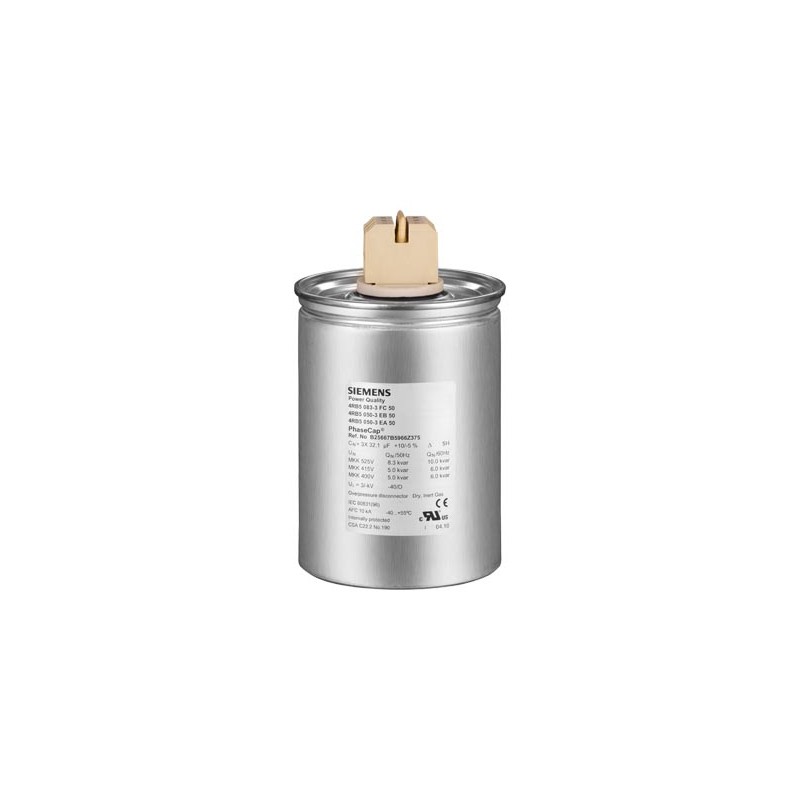 Siemens Siemens 4RB5050-3JA50 – PHASECAP MKK 5 kVAr power capacitor