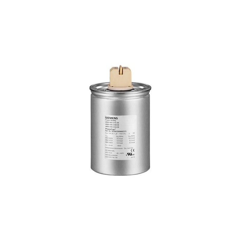 Siemens Siemens 4RB5104-3EB50 – PHASECAP MKK 10.4 kVAr power capacitor