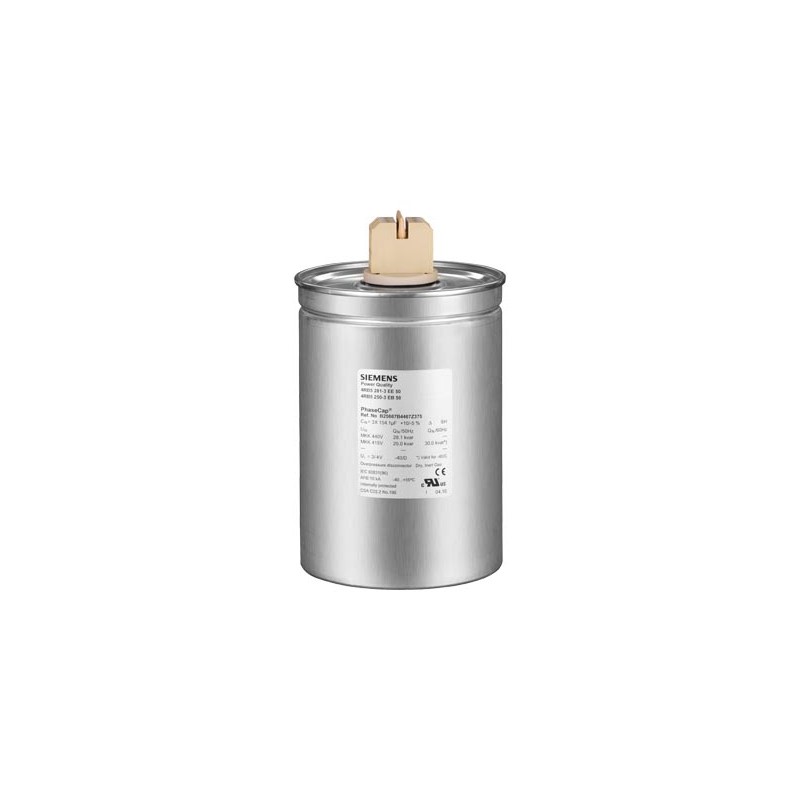 Siemens Siemens 4RB5208-3GK50 – PHASECAP MKK 20.8 kVAr power capacitor