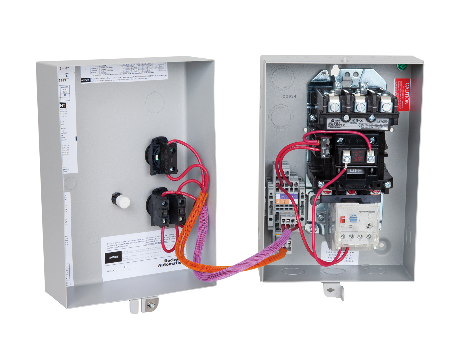 Allen-Bradley Allen-Bradley 509-EAA-1 NEMA Size 4 Non-Reversing Starter