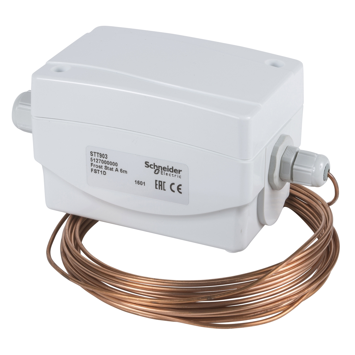 Schneider Electric Schneider Electric 5127000000 – STT Series frost thermostat, STT903, 6 m (19.7 ft) capillary, automatic, air