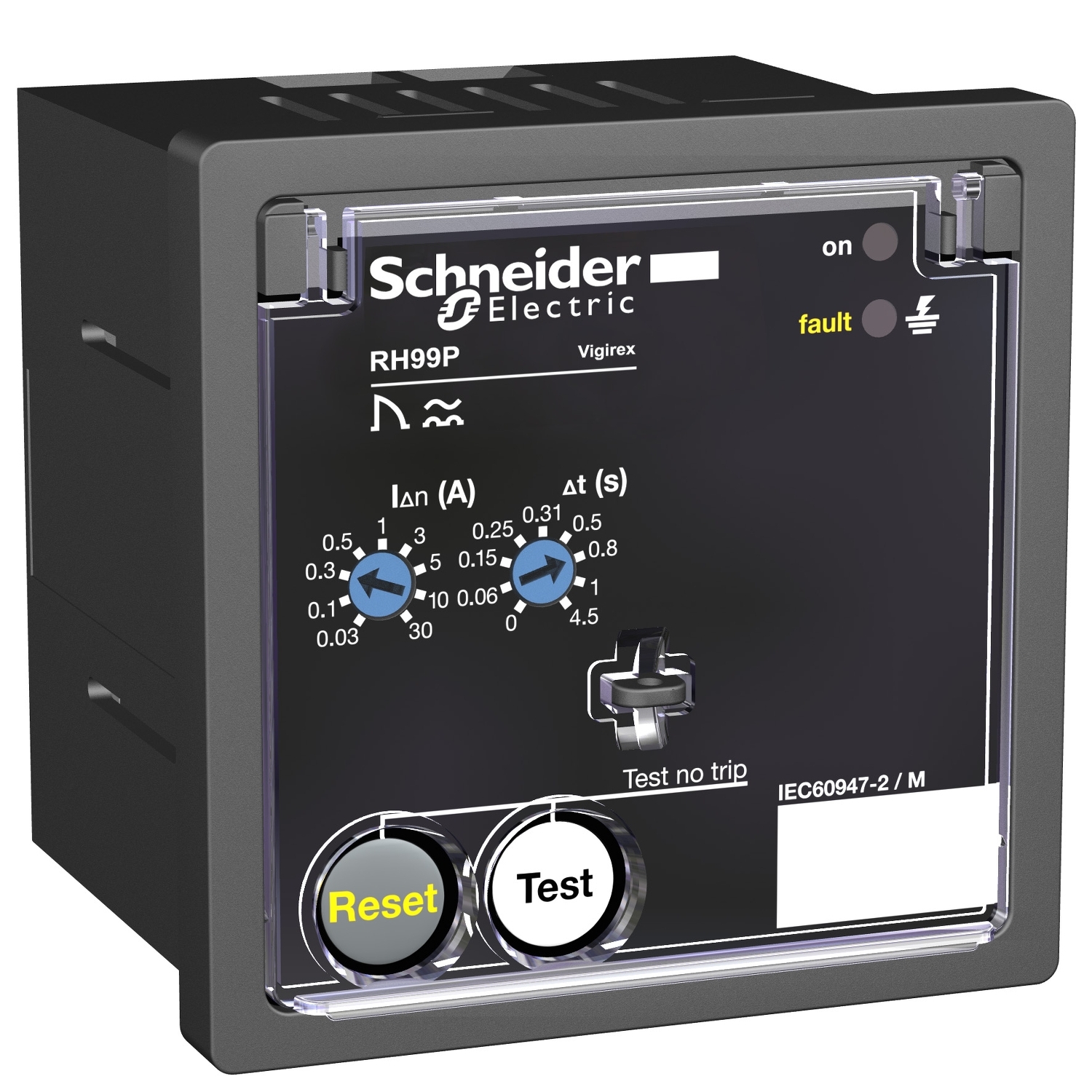 Schneider Electric Schneider Electric 56273 – Residual current protection relay, VigiPacT RH99P, 30 mA-30A, 220/240VAC 50/60Hz, front panel mounting