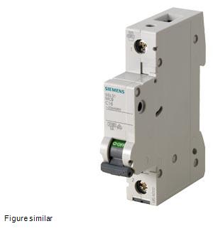 Siemens Siemens 5SL3110-7 – SENTRON 5SL C-curve 10 A 1-pole miniature circuit breaker