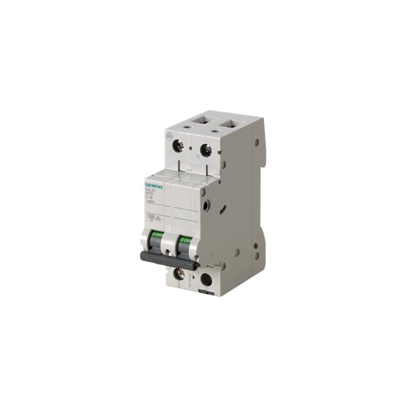 Siemens Siemens 5SL3563-6 – SENTRON 5SL B-curve 63 A 1P+N miniature circuit breaker