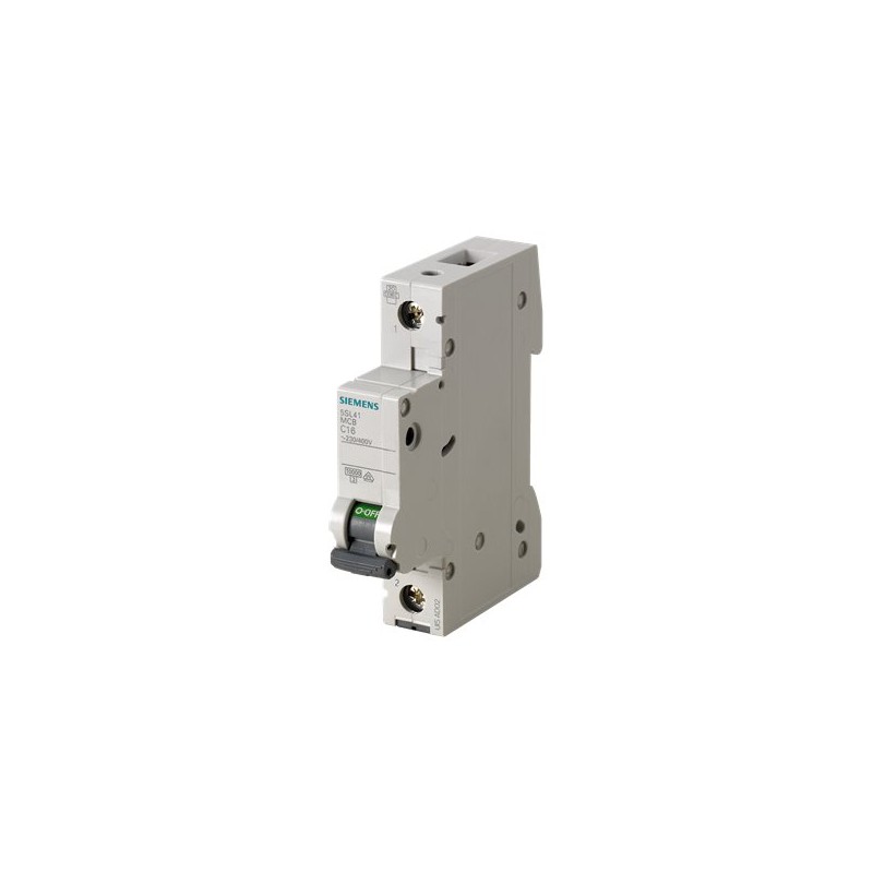 Siemens Siemens 5SL4105-7 – SENTRON 5SL C-curve 5 A 1-pole miniature circuit breaker