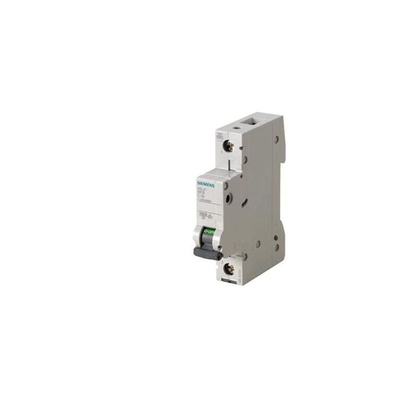 Siemens Siemens 5SL4106-8 – SENTRON 5SL D-curve 6 A 1-pole miniature circuit breaker