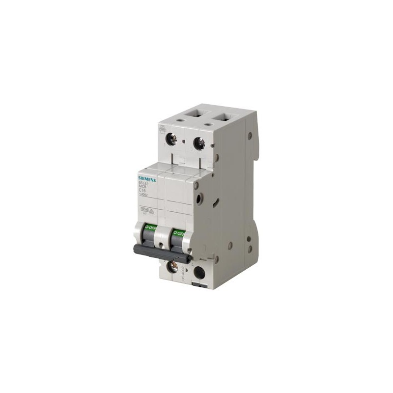 Siemens Siemens 5SL4203-7 – SENTRON 5SL C-curve 3 A 2-pole miniature circuit breaker