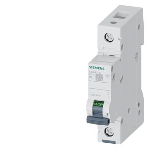 Siemens Siemens 5SL6102-6 – SENTRON 5SL B-curve 2 A 1-pole miniature circuit breaker