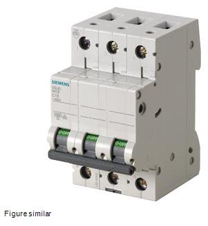 Siemens Siemens 5SL6316-7CC – SENTRON 5SL C-curve 16 A 3-pole miniature circuit breaker