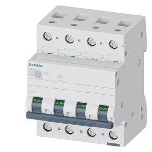 Siemens Siemens 5SL6650-7 – SENTRON 5SL C-curve 50 A 3P+N miniature circuit breaker