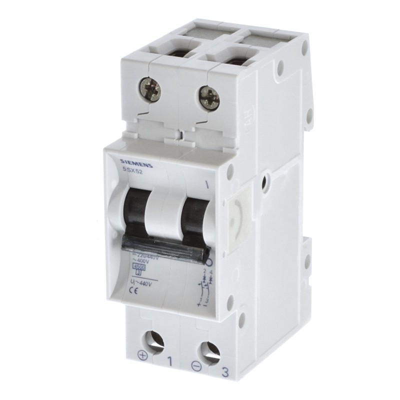 Siemens Siemens 5SX5208-7 – SENTRON 5SX legacy miniature circuit breaker or accessory