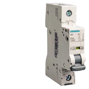 Siemens Siemens 5SY4102-7CC – SENTRON 5SY C-curve 2 A 1-pole miniature circuit breaker