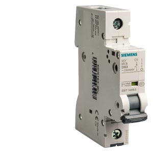 Siemens Siemens 5SY4103-8CV – SENTRON 5SY D-curve 3 A 1-pole miniature circuit breaker