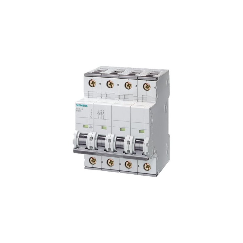 Siemens Siemens 5SY4432-7 – SENTRON 5SY C-curve 32 A 4-pole miniature circuit breaker
