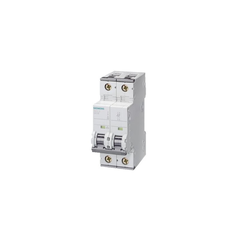 Siemens Siemens 5SY5215-7 – SENTRON 5SY C-curve 15 A 2-pole miniature circuit breaker