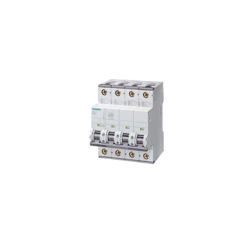 Siemens Siemens 5SY6420-7 – SENTRON 5SY C-curve 20 A 4-pole miniature circuit breaker